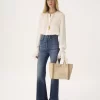 Küçük Chloé Carry kanvas tote çanta Küçük Chloé Carry kanvas tote çanta