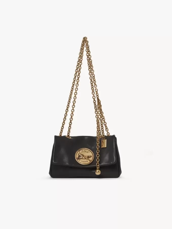 Küçük Chloé Heritage deri omuz çantası Küçük Chloé Heritage deri omuz çantası