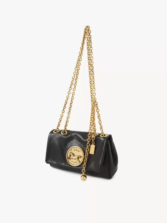 Küçük Chloé Heritage deri omuz çantası Küçük Chloé Heritage deri omuz çantası