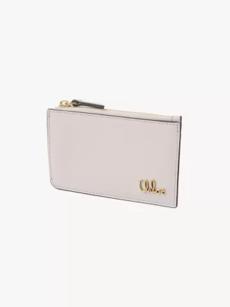 Küçük Chloé Iconic deriden kart yuvalı çanta