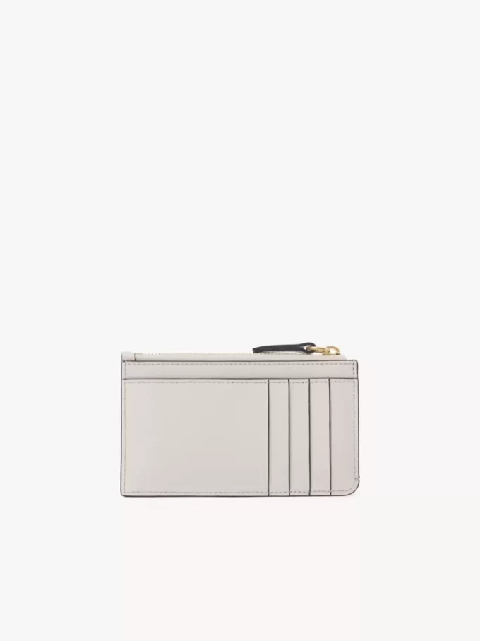 Küçük Chloé Iconic deriden kart yuvalı çanta