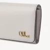 Küçük Chloé Iconic üç katlı, taneli deriden yapılmış bozuk para cebi Küçük Chloé Iconic üç katlı, taneli deriden yapılmış bozuk para cebi