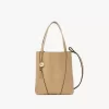 Küçük Chloé Spin deri tote çanta Küçük Chloé Spin deri tote çanta