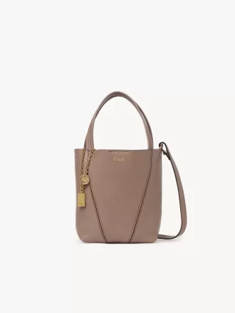 Küçük Chloé Spin deri tote çanta