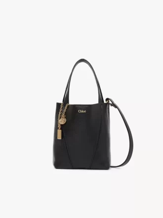 Küçük Chloé Spin deri tote çanta