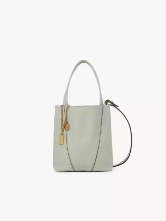 Küçük Chloé Spin deri tote çanta Küçük Chloé Spin deri tote çanta