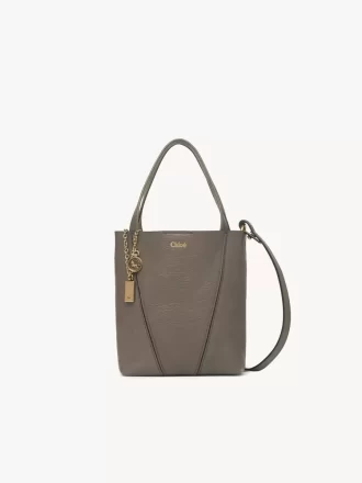 Küçük Chloé Spin deri tote çanta