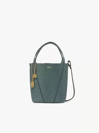 Küçük Chloé Spin deri tote çanta
