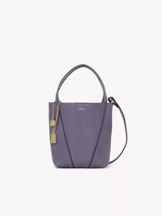 Küçük Chloé Spin deri tote çanta