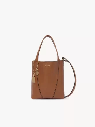 Küçük Chloé Spin deri tote çanta