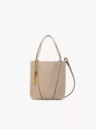 Küçük Chloé Spin deri tote çanta