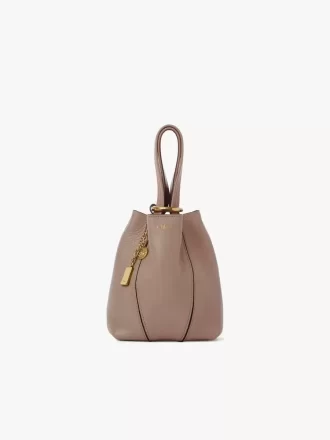 Küçük Chloé Spin deri tote çanta