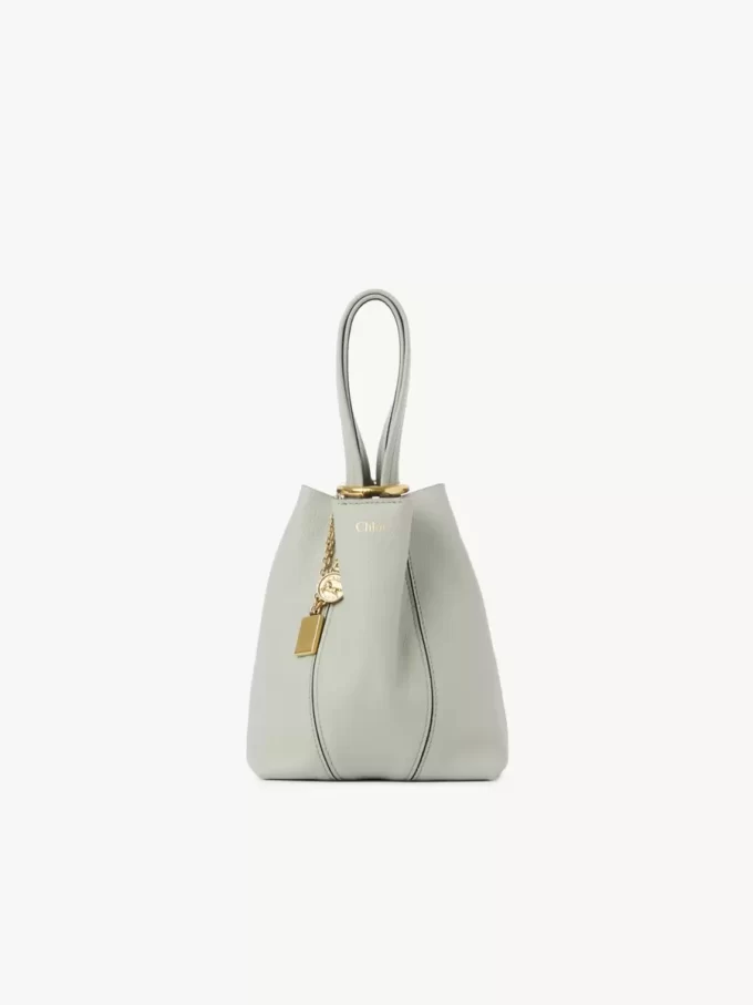 Küçük Chloé Spin deri tote çanta