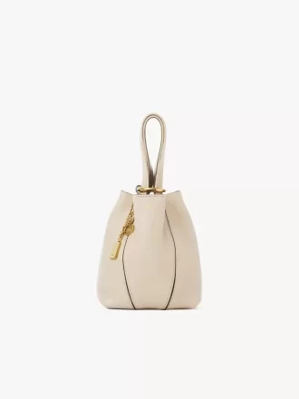 Küçük Chloé Spin deri tote çanta Küçük Chloé Spin deri tote çanta