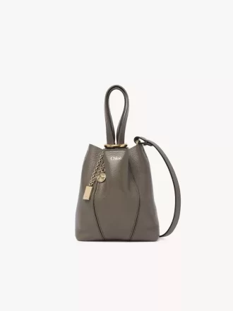 Küçük Chloé Spin deri tote çanta