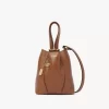 Küçük Chloé Spin deri tote çanta Küçük Chloé Spin deri tote çanta