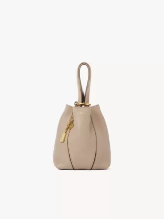 Küçük Chloé Spin deri tote çanta