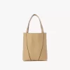Küçük Chloé Spin deri tote çanta Küçük Chloé Spin deri tote çanta