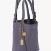 Küçük Chloé Spin deri tote çanta Küçük Chloé Spin deri tote çanta