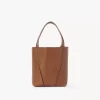 Küçük Chloé Spin deri tote çanta Küçük Chloé Spin deri tote çanta