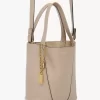 Küçük Chloé Spin deri tote çanta Küçük Chloé Spin deri tote çanta