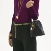 Küçük Chloé Spin deri tote çanta Küçük Chloé Spin deri tote çanta