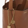 Küçük Chloé Spin deri tote çanta Küçük Chloé Spin deri tote çanta