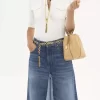 Küçük Chloé Spin deri tote çanta Küçük Chloé Spin deri tote çanta