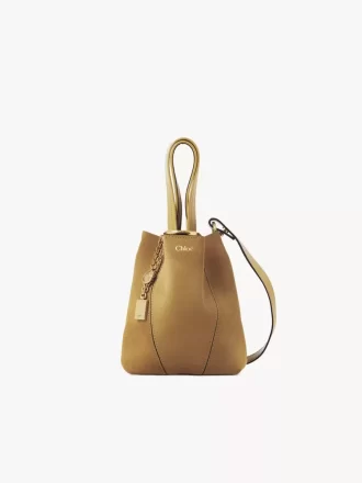 Küçük Chloé Spin süet deri tote çanta