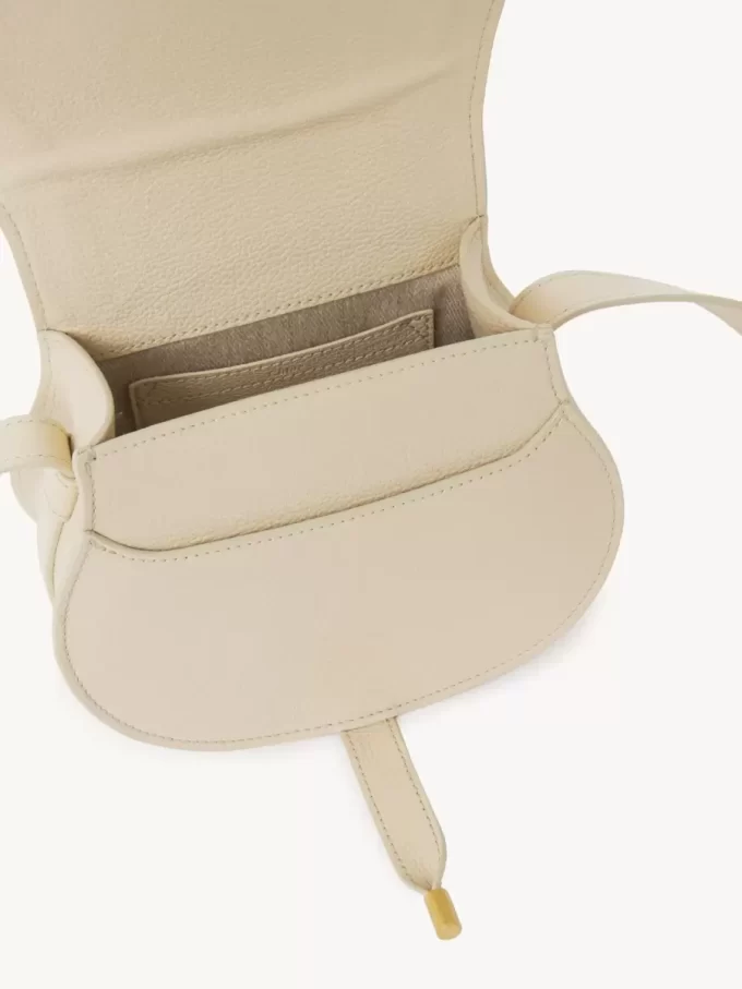 Küçük Marcie deri eyer çantası Küçük Marcie deri eyer çantası