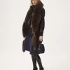 Kot kumaşından küçük Chloé Spin tote çanta Kot kumaşından küçük Chloé Spin tote çanta