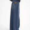 Kot pantolonlarda geniş paça Kot pantolonlarda geniş paça