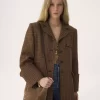 Koyun postundan yapılmış küçük Chloé Spin tote çanta Koyun postundan yapılmış küçük Chloé Spin tote çanta