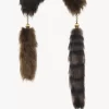 Koyun postundan yapılmış Treasure Tails atkı Koyun postundan yapılmış Treasure Tails atkı