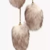 Koyun postundan yapılmış Treasure Tails atkı Koyun postundan yapılmış Treasure Tails atkı