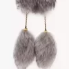 Koyun postundan yapılmış Treasure Tails atkı Koyun postundan yapılmış Treasure Tails atkı
