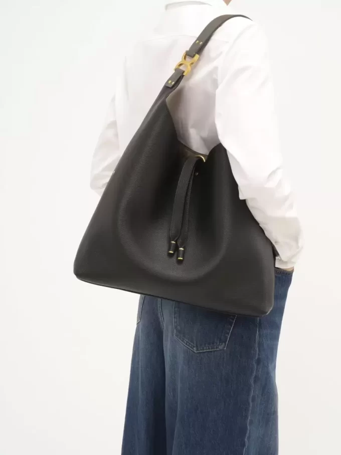 Marcie deri hobo çanta