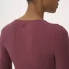 Merino yününden örme Henley gömlek Merino yününden örme Henley gömlek