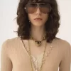 Merino yününden örme Henley gömlek Merino yününden örme Henley gömlek