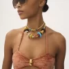 Metal detaylı bikini üstü Metal detaylı bikini üstü