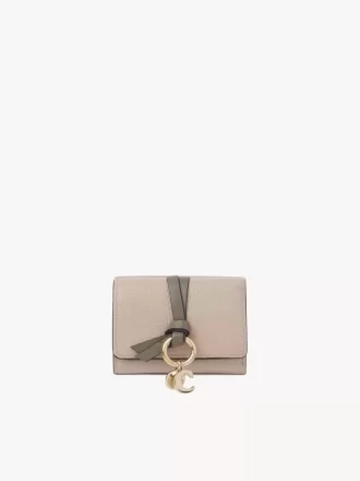 Mini Alfabe üç katlı, taneli deri Mini Alfabe üç katlı, taneli deri