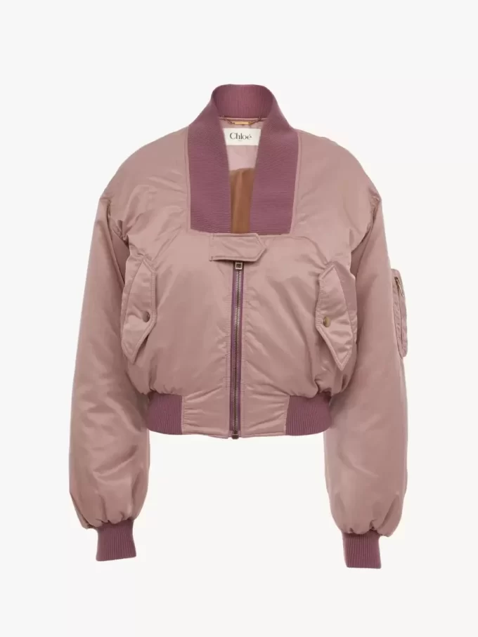 Naylon bomber ceket Naylon bomber ceket