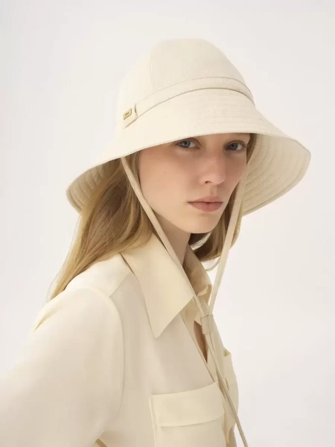 Pamuklu Chloé Breeze kova şapka