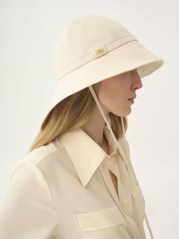 Pamuklu Chloé Breeze kova şapka
