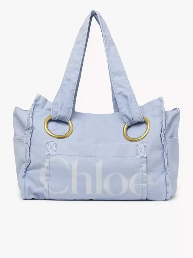 Pamuklu Chloé Plage tote çanta