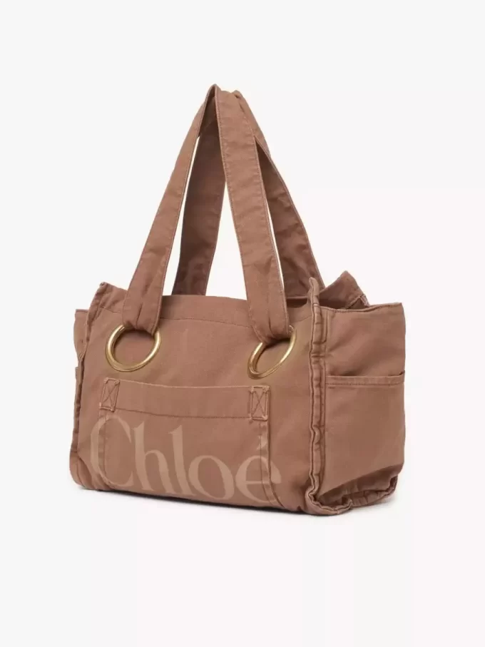 Pamuklu Chloé Plage tote çanta