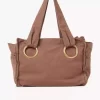 Pamuklu Chloé Plage tote çanta