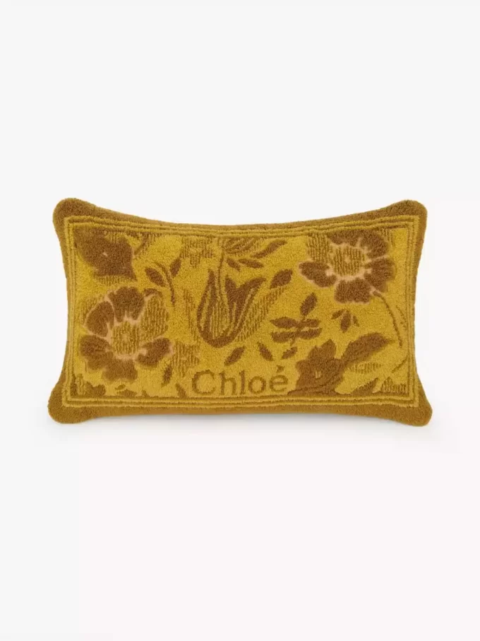 Pamuklu havlu kumaştan yapılmış Chloé Plage plaj yastığı