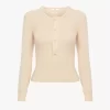 Pamuklu jarse Henley gömleği Pamuklu jarse Henley gömleği