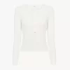 Pamuklu jarse Henley gömleği Pamuklu jarse Henley gömleği